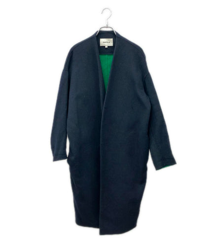 ENFOLD ウールリバーノーカラーコート 300AA630-1480 レディース SIZE 36 エンフォルド