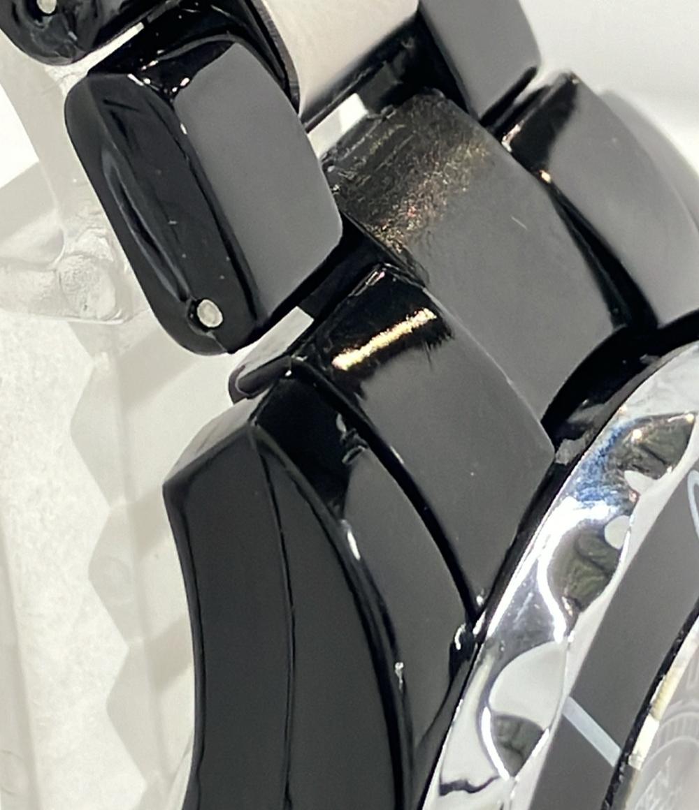 オーセン 腕時計 クオーツ ブラック FG0736 メンズ OHSEN