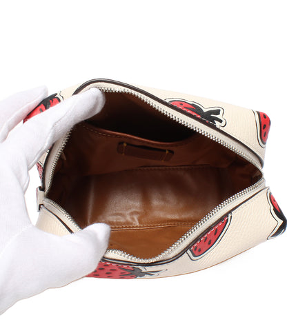 COACH ポーチ イチゴ柄 エッセンシャル コスメティック ポーチ CT893 レディース コーチ