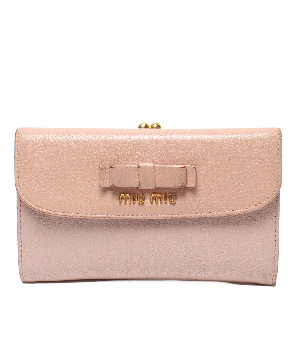 MIUMIU 長財布 レディース ミュウミュウ