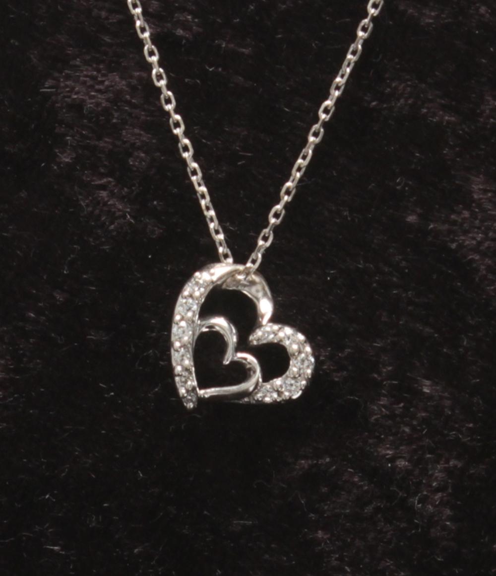 canal4℃ リング 指輪 ネックレス SV ハートモチーフ 2点セット レディース カナルヨンドシー