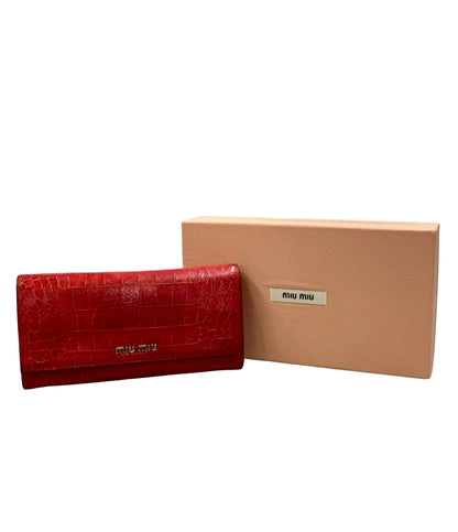 MIUMIU 長財布 レディース ミュウミュウ