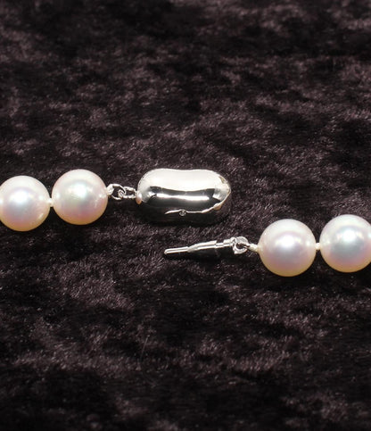 美品 ネックレス パール8.5-9.0mm レディース