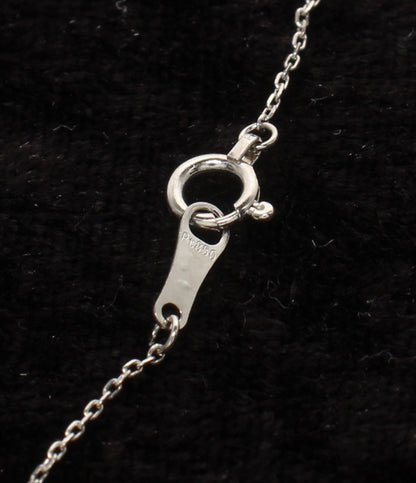 美品 組曲 ネックレス Pt900 Pt850 ダイヤ 0.12ct レディース クミキョク