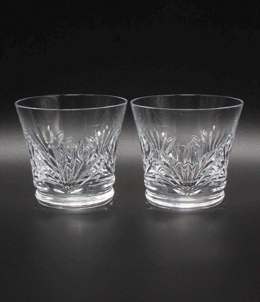 美品 Baccarat イヤータンブラー グラス 2点セット ペア 2024 ルテシア バカラ