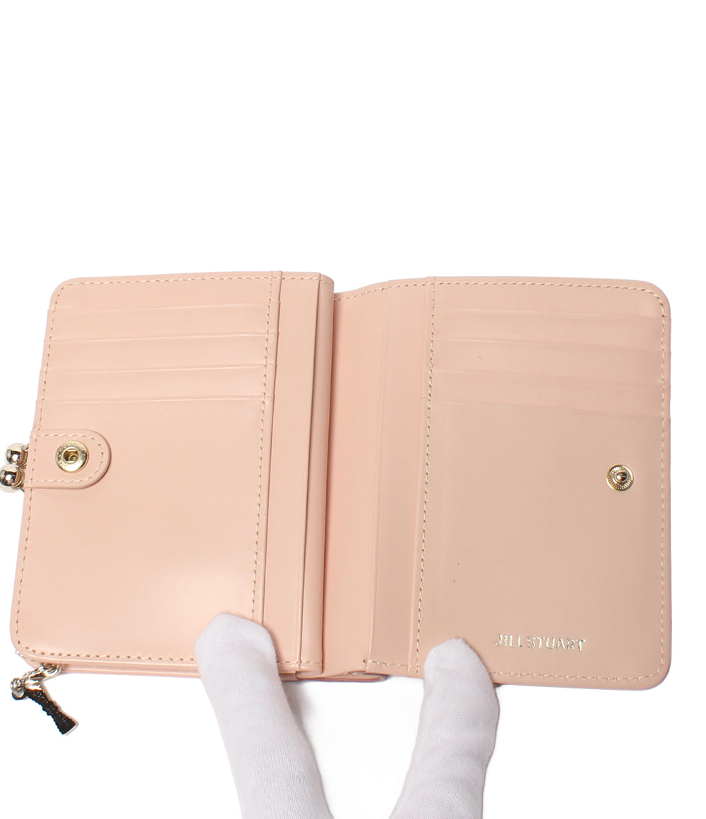 美品 JILLSTUART 二つ折り財布 がま口 レディース ジルスチュアート