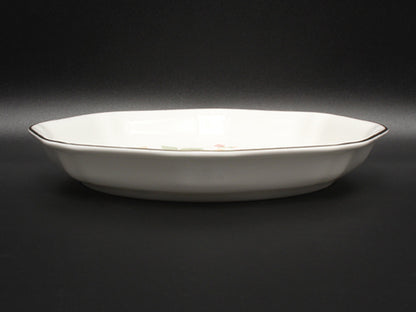 WEDGWOOD オクタゴナルディッシュ 皿 25cm ワイルドストロベリー ウエッジウッド
