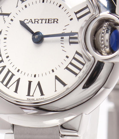 Cartier 腕時計 バロン ブルー ドゥ クオーツ 3009 レディース カルティエ