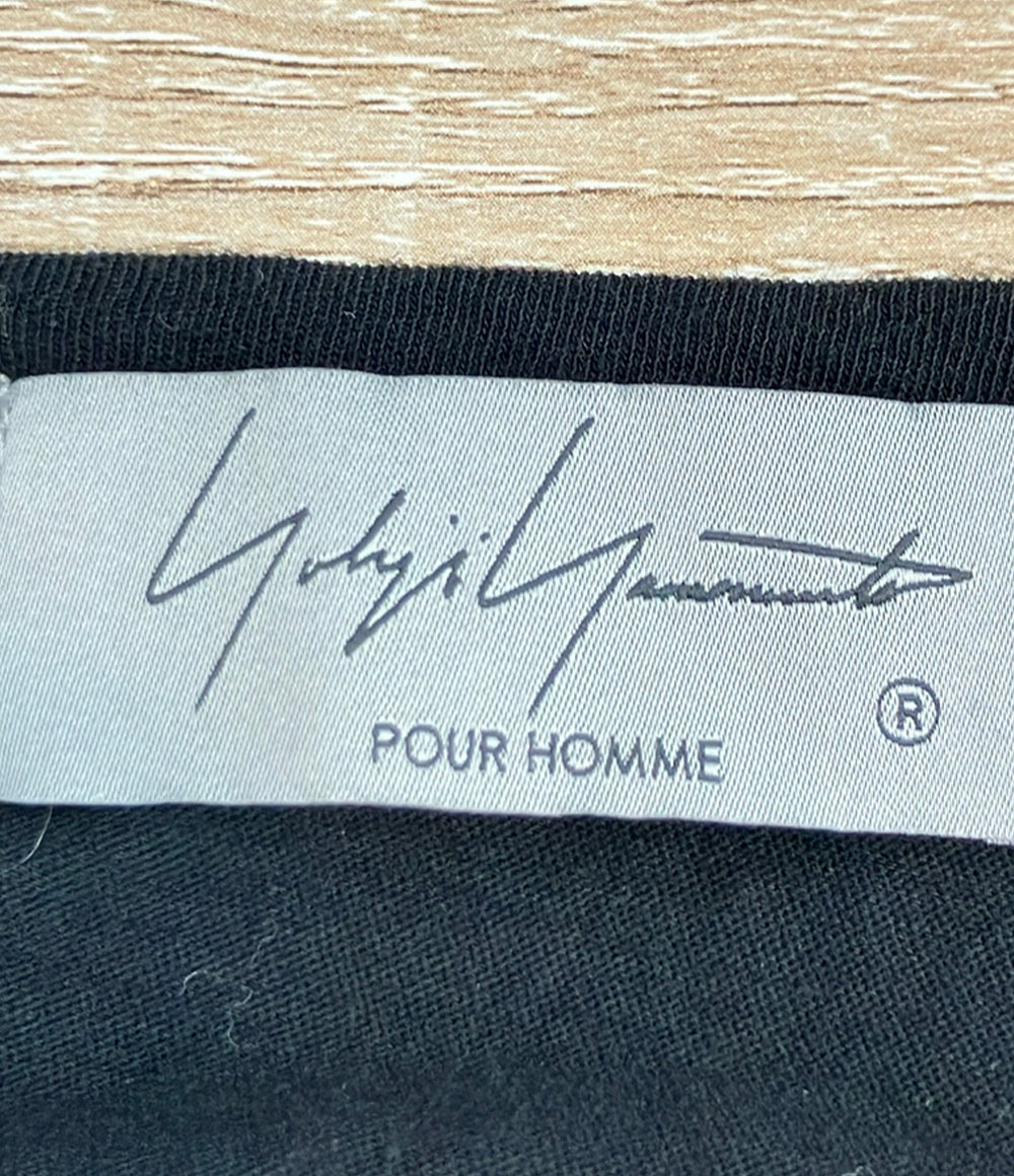 Yohji Yamamoto カーディガン ロング 長袖 強撚ハイウエット天竺 釈迦釦長袖CD HP-T10-072 メンズ SIZE 3 (L) ヨウジヤマモト