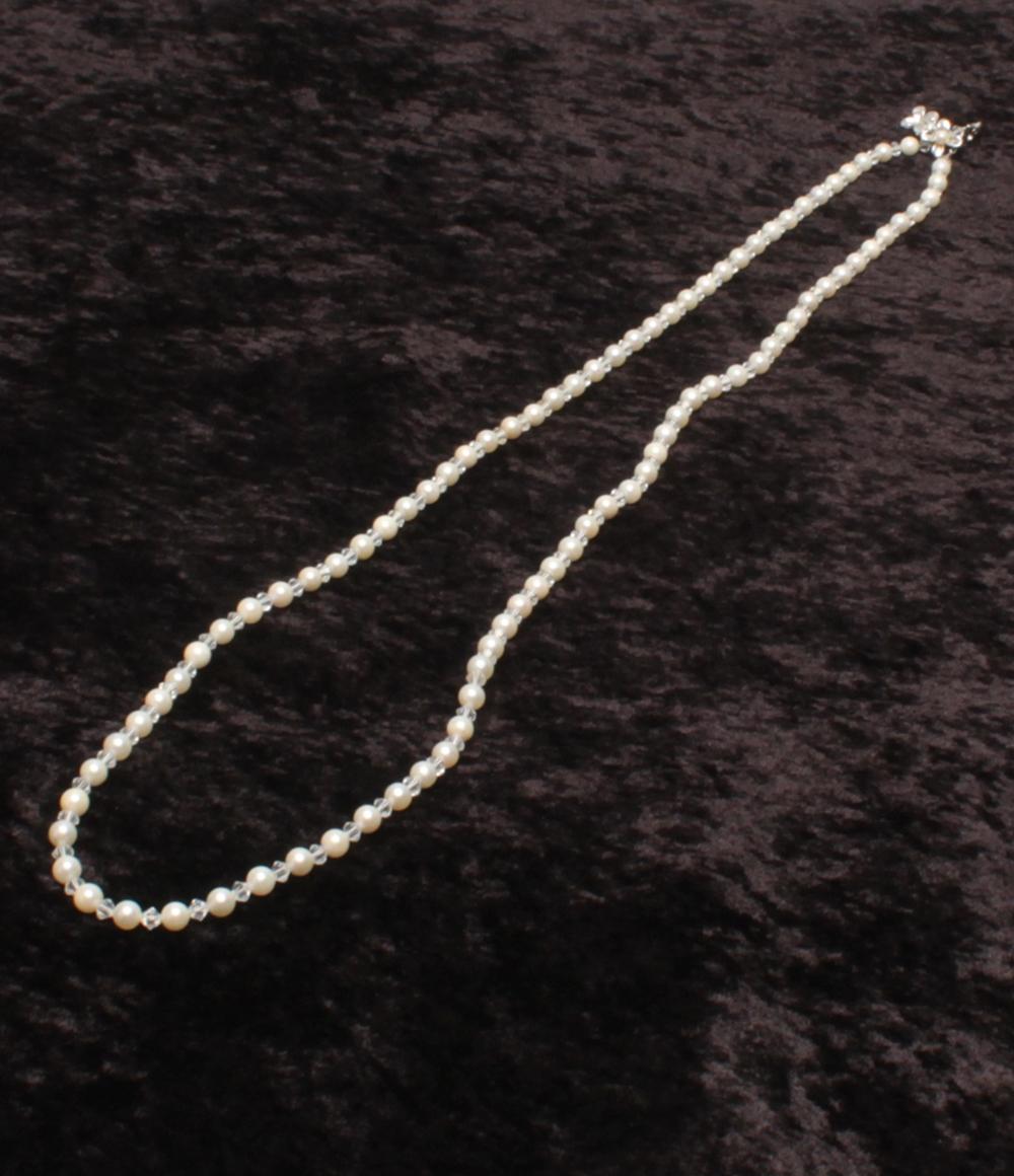 ロングネックレス SV パール 6.5-7.0mm レディース