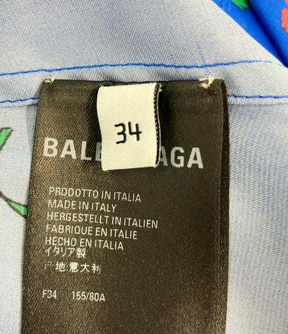 訳あり バレンシアガ 長袖ブラウス CA00985-CA63081 レディース SIZE 34 (S) BALENCIAGA