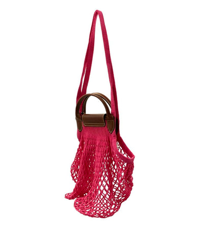 美品 Longchamp 2way ハンドバッグ ショルダーバッグ 肩掛け プリアージュフィレ レディース ロンシャン