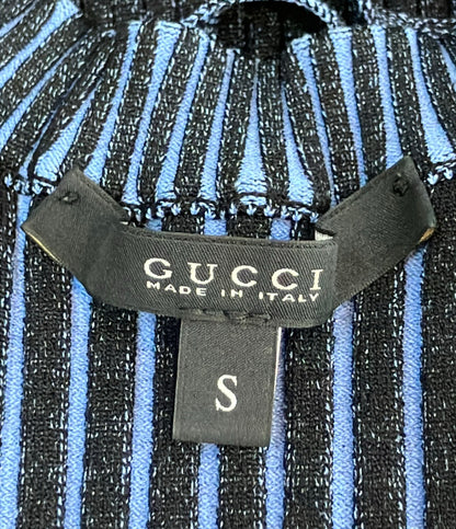 GUCCI 長袖 レースアップ リブニット 381092 - X7251 レディース SIZE S グッチ