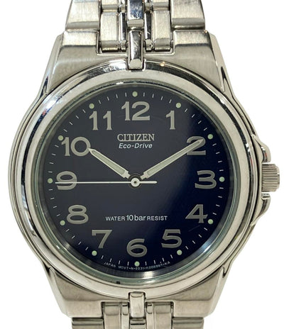 シチズン 腕時計 ECO-DRIVE ソーラー ネイビー E030-K16253 メンズ CITIZEN