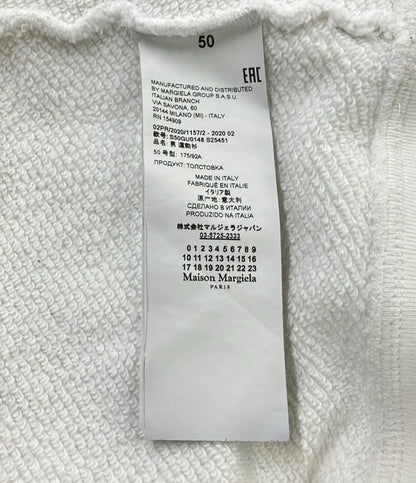 Maison Margiela アップサイドダウン ロゴ スウェット トレーナー S50GU0148 S25451 メンズ SIZE 50 (XL) メゾンマルジェラ