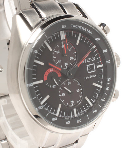 美品 CITIZEN 腕時計 ソーラー ブラック B612-S104394 メンズ シチズン