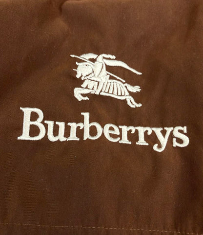 Burberrys 中綿コート 刺繍ロゴ フード付き インポート ブラウン FDA57-502-50 レディース SIZE 7AR (S) バーバリーズ