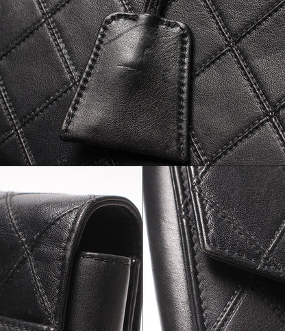 CHANEL ビジネスバッグ ブリーフケース 1番台 ゴールド金具 ビコローレ メンズ レディース シャネル