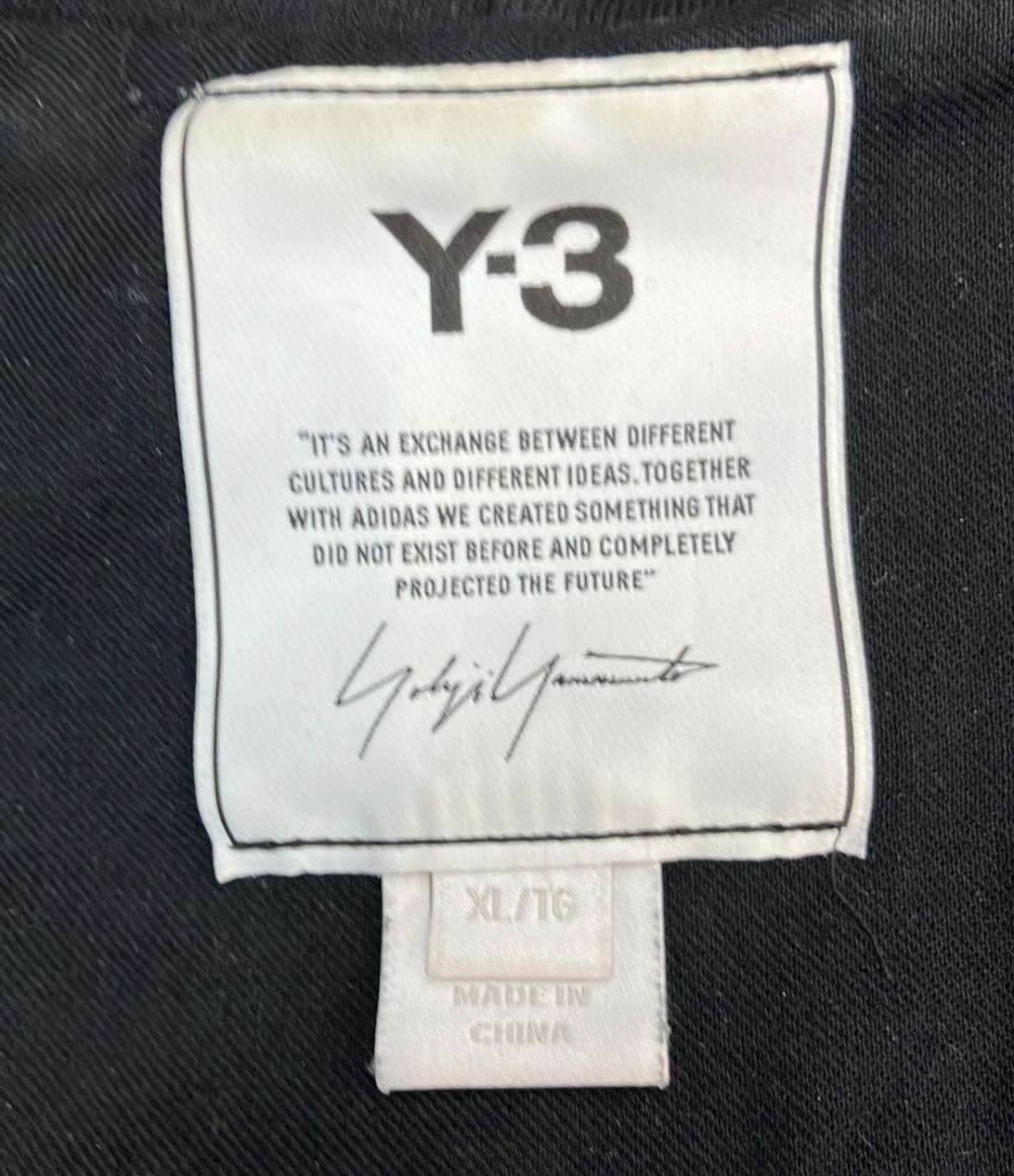 Y-3 パーカー × adidas プルオーバー 立体ロゴ オーバーサイズ スウェット生地 長袖 M CLASSIC CHEST LOGO HOODIE GV4198 メンズ SIZE XL ワイスリー