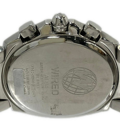 WIRED 腕時計 クオーツ 7T92-0DH0 メンズ ワイアード