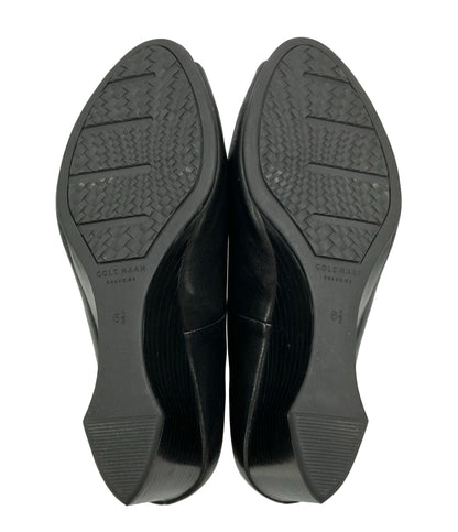 美品 COLE HAAN オープントゥパンプス ウェッジソール レディース SIZE 6.5 (24cm) コールハーン