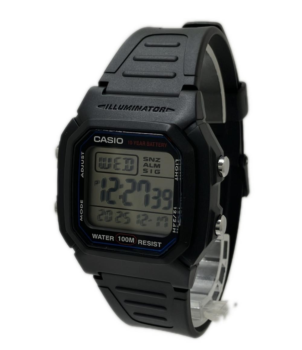 美品 CASIO 腕時計 スタンダード クオーツ W-800H レディース メンズ カシオ