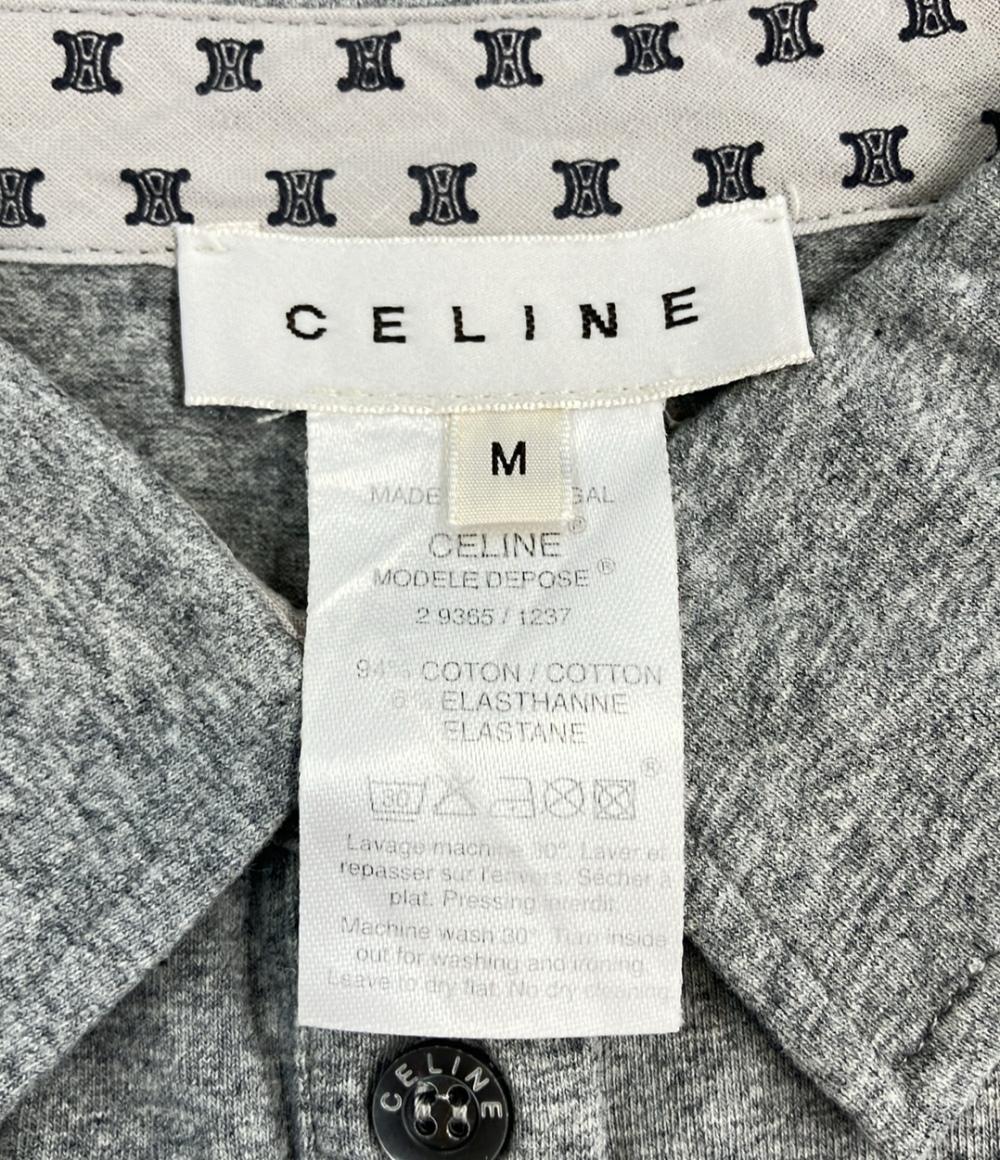 CELINE 半袖ポロシャツ トリオンフ刺繍 29365 1237 レディース SIZE M