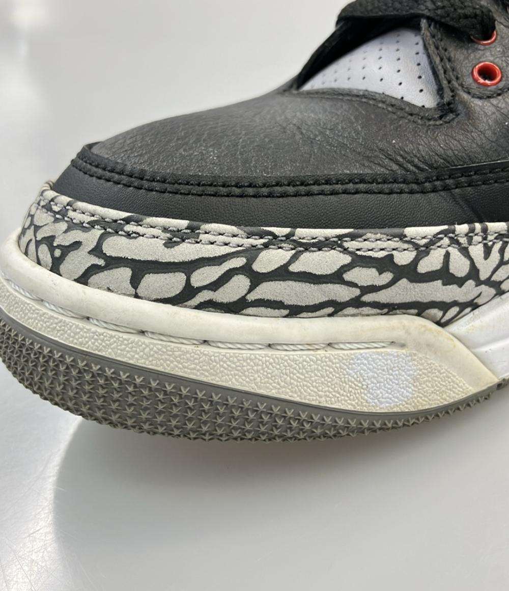 NIKE ミドルカットスニーカー AIR JORDAN 3 RETRO OG 854262-001 メンズ SIZE 28.5 (XL) ナイキ