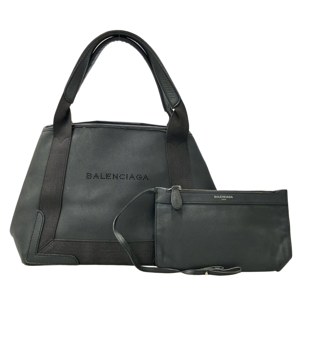BALENCIAGA ハンドバッグ ネイビーカバ 339933 レディース バレンシアガ