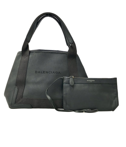 BALENCIAGA ハンドバッグ ネイビーカバ 339933 レディース バレンシアガ