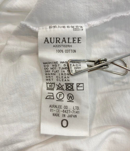 オーラリー 半袖Tシャツ レディース SIZE 0 (S) AURALEE