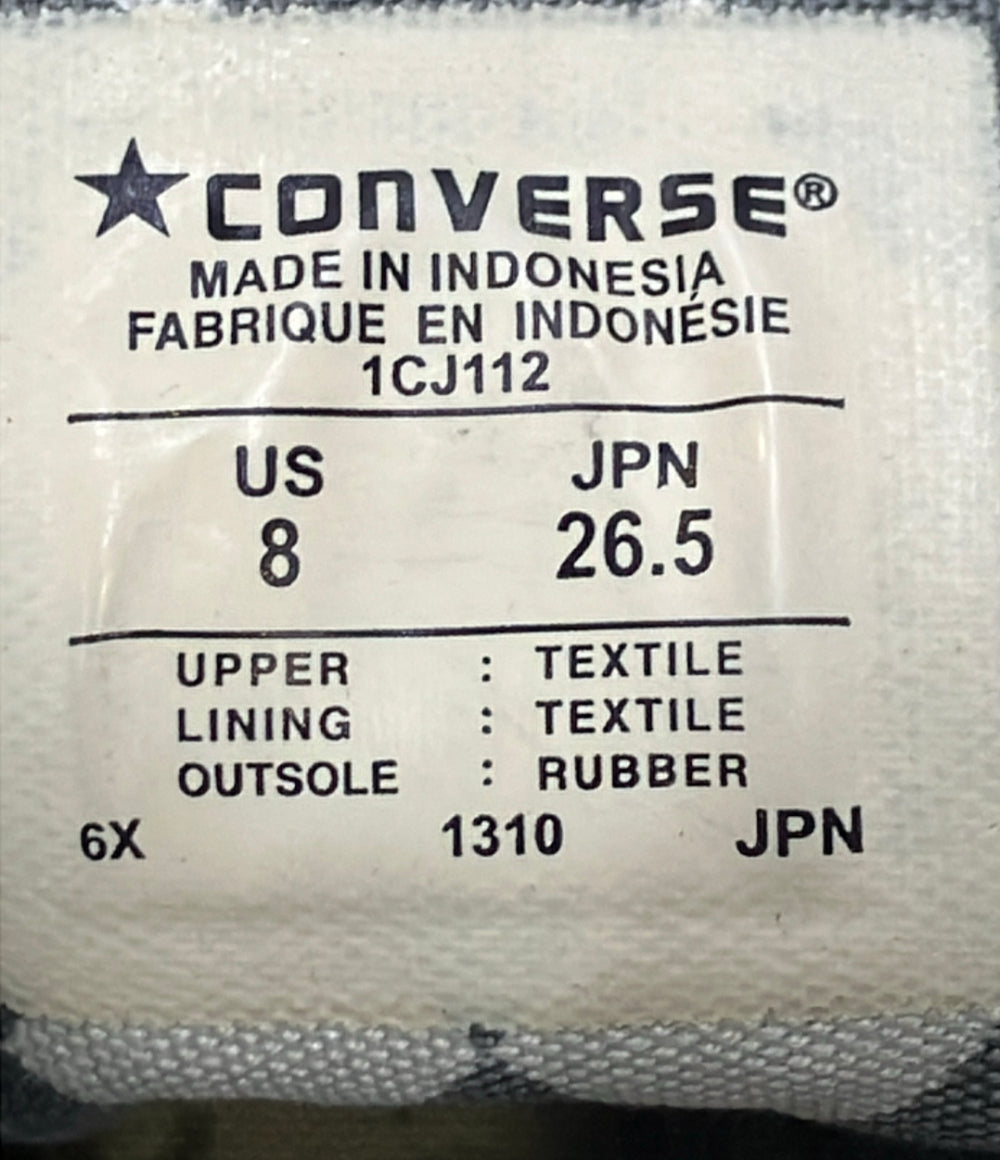 CONVERSE ハイカットスニーカー ジョジョの奇妙な冒険 オールスター HI 1CJ112 メンズ SIZE 26.5 コンバース