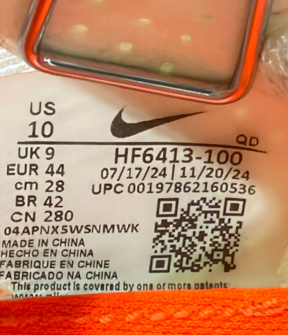 NIKE ローカットスニーカー ズームX ヴェイパーフライ ネクスト% 4 プロトタイプ HF6413-100 メンズ SIZE 28.0 ナイキ