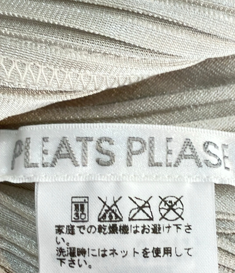 美品 PLEATS PLEASE コート プリーツ ロング ジャケット PP63-JA221 レディース SIZE 2 (M) プリーツプリーズ