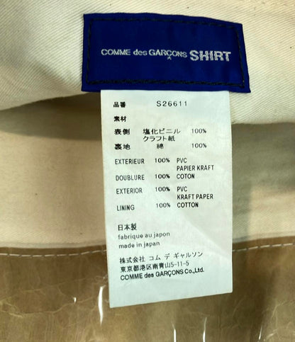 コムデギャルソンシャツ クラフトビニールトートバッグ ユニセックス COMME des GARCONS SHIRT