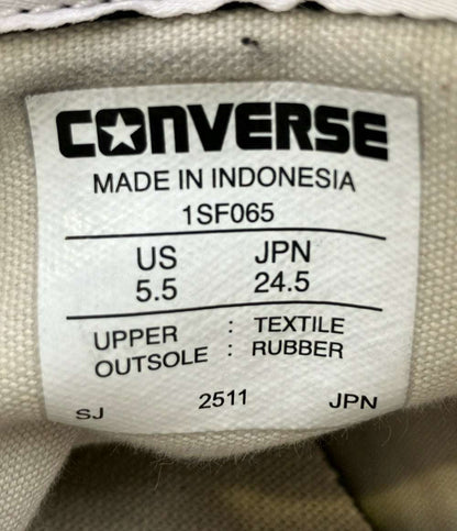 CONVERSE ハイカット厚底スニーカー × JEANASiS オールスタートレックウエーブ デニム HI 1SF065 レディース SIZE 24.5 コンバース