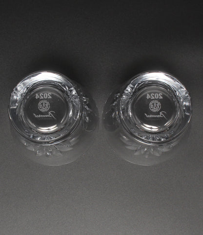 美品 Baccarat イヤータンブラー グラス 2点セット ペア 2024 ルテシア バカラ
