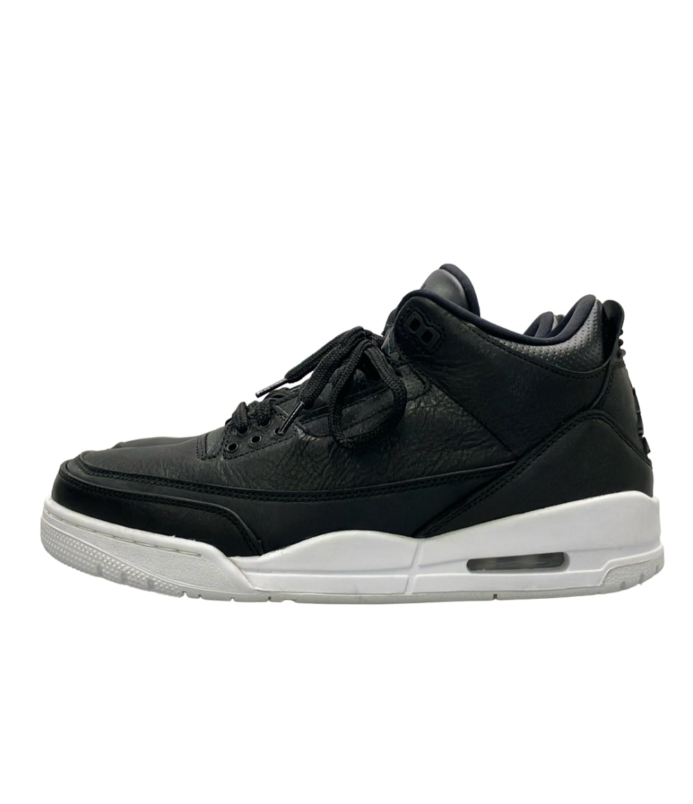 美品 AIR JORDAN NIKE ミドルカットスニーカー エア ジョーダン 3 レトロ 136064-020 メンズ SIZE 27.5 エアジョーダン ナイキ