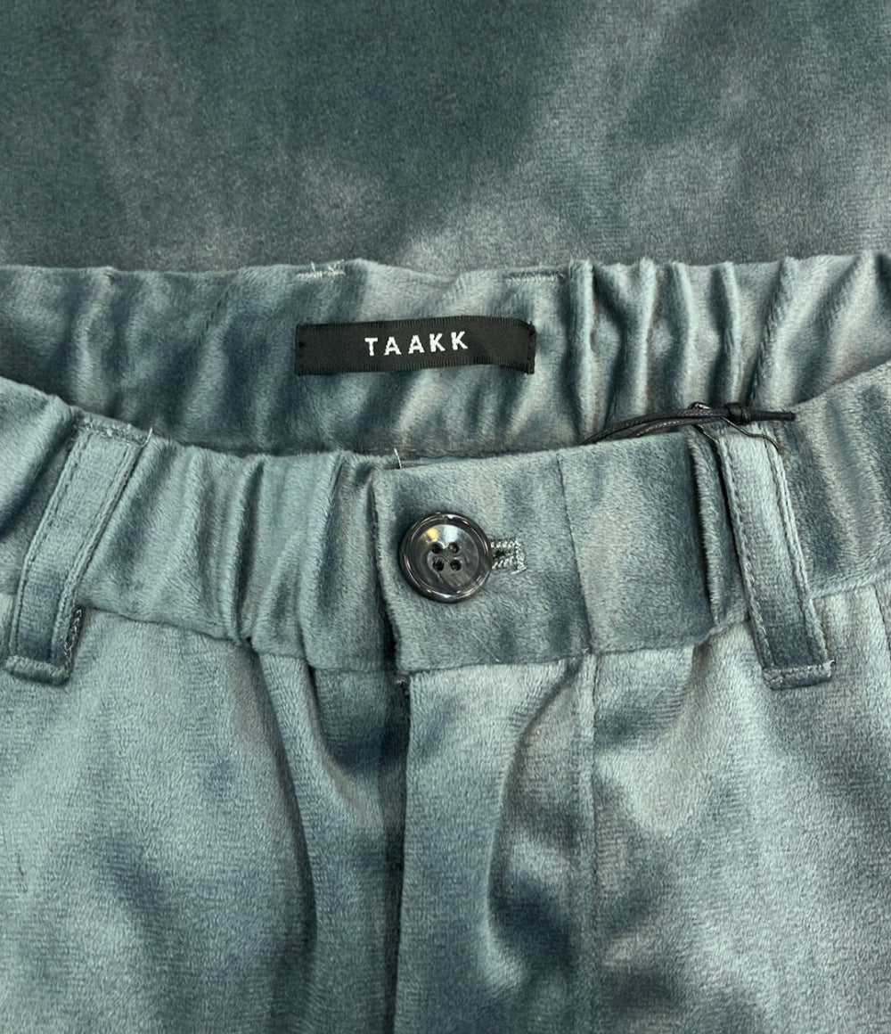 美品 TAAKK ベルベットデザイン イージーパンツ メンズ SIZE 1 ターク