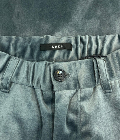 美品 TAAKK ベルベットデザイン イージーパンツ メンズ SIZE 1 ターク