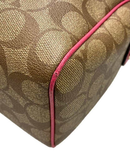 COACH ハンドバッグ ショルダーバッグ 2WAY 斜め掛け シグネチャー PVC F36702 レディース コーチ