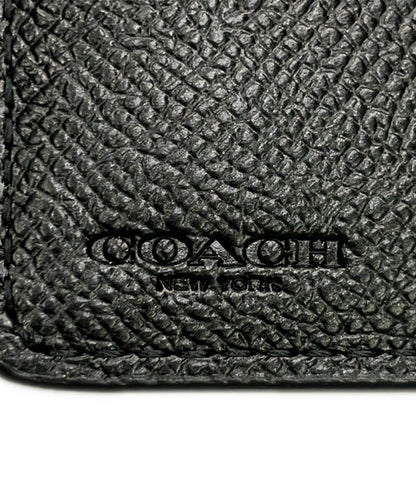 美品 COACH 二つ折り財布 レザー 6390 レディース コーチ