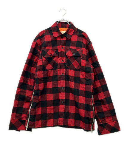 FOG by FEAR OF GOD 長袖 チェック柄 シャツジャケット メンズ SIZE S エフオージー バイ フィア オブ ゴッド