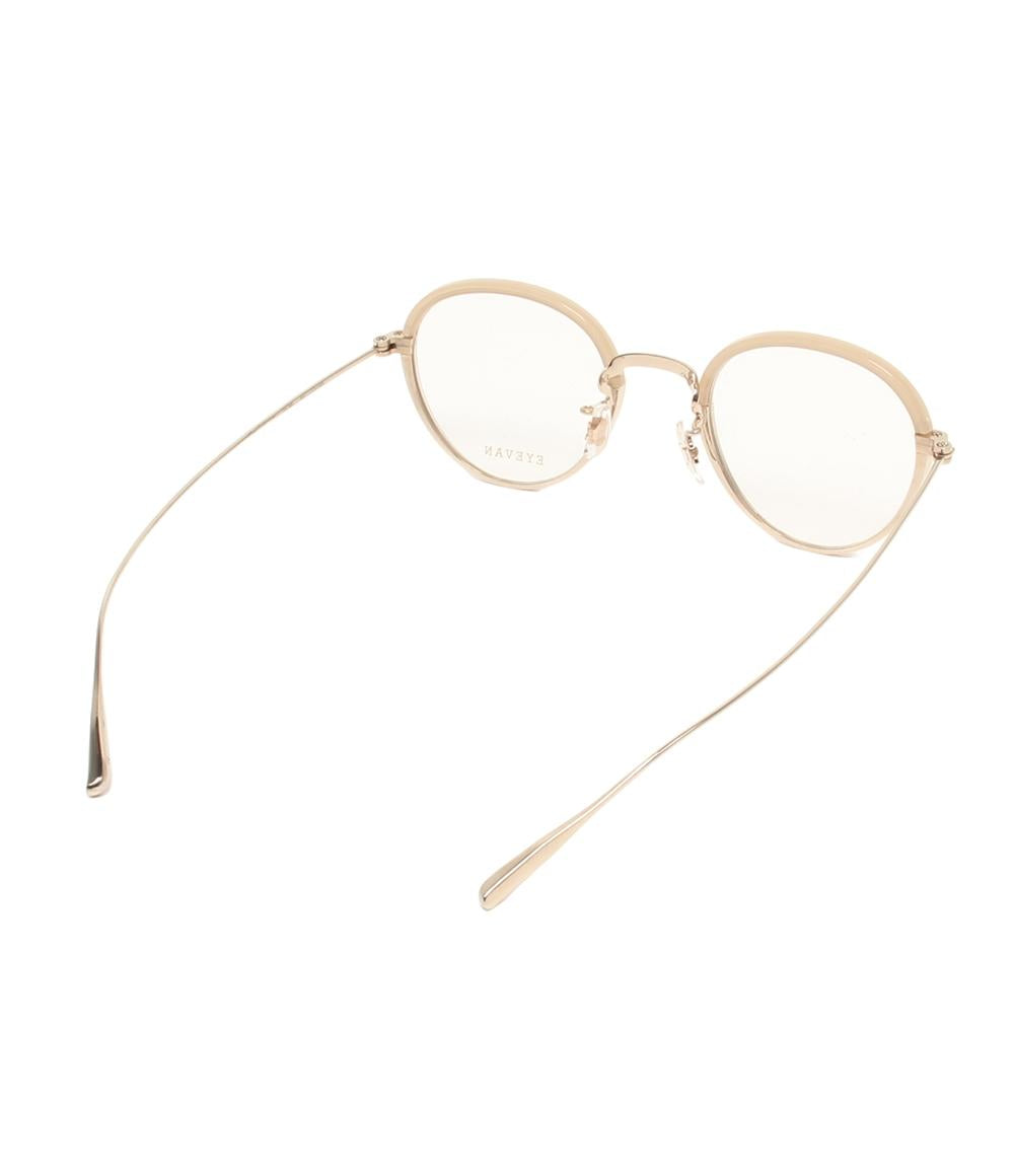 美品 EYEVAN 伊達メガネ アイウェア 46□23 チェリッシュ レディース アイヴァン