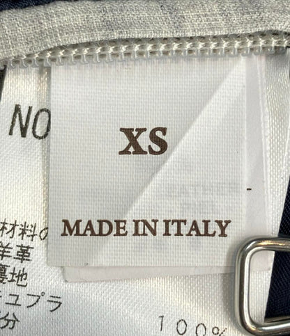 Brunello Cucinelli レザージャケット ブルゾン ダブルジップ DT9225319 メンズ SIZE XS ブルネロクチネリ