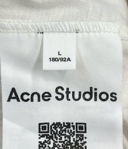 美品 Acne Studios 半袖プリントTシャツ FN-WN-TSHI000882 レディース SIZE L アクネ ストゥディオズ