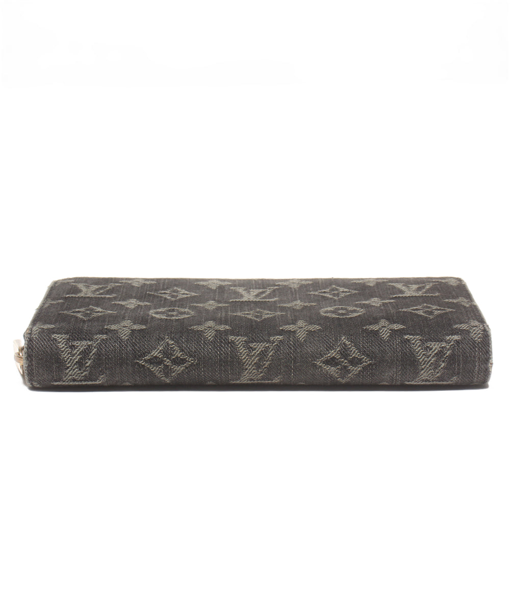 LOUIS VUITTON ラウンドファスナー長財布 ジッピー ウォレット モノグラム デニム M95614 メンズ レディース ルイ・ヴィトン