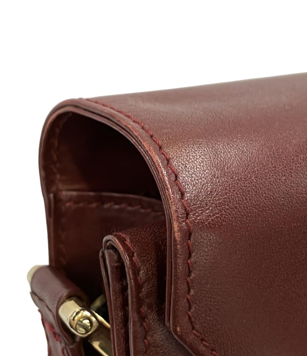 Cartier ショルダーバッグ 斜め掛け マストライン レディース カルティエ