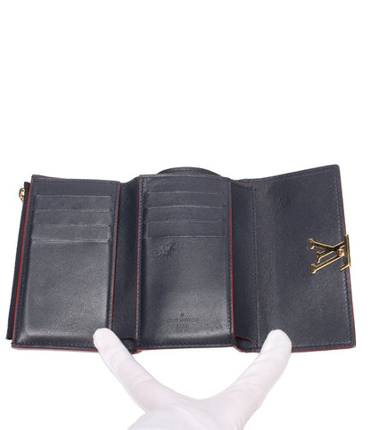 LOUIS VUITTON 三つ折り財布 ポルトフォイユ カプシーヌ M63741 レディース ルイ・ヴィトン
