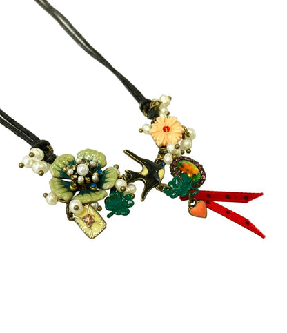 レネイド ネックレス フラワーモチーフ 花モチーフ レディース Les Nereides